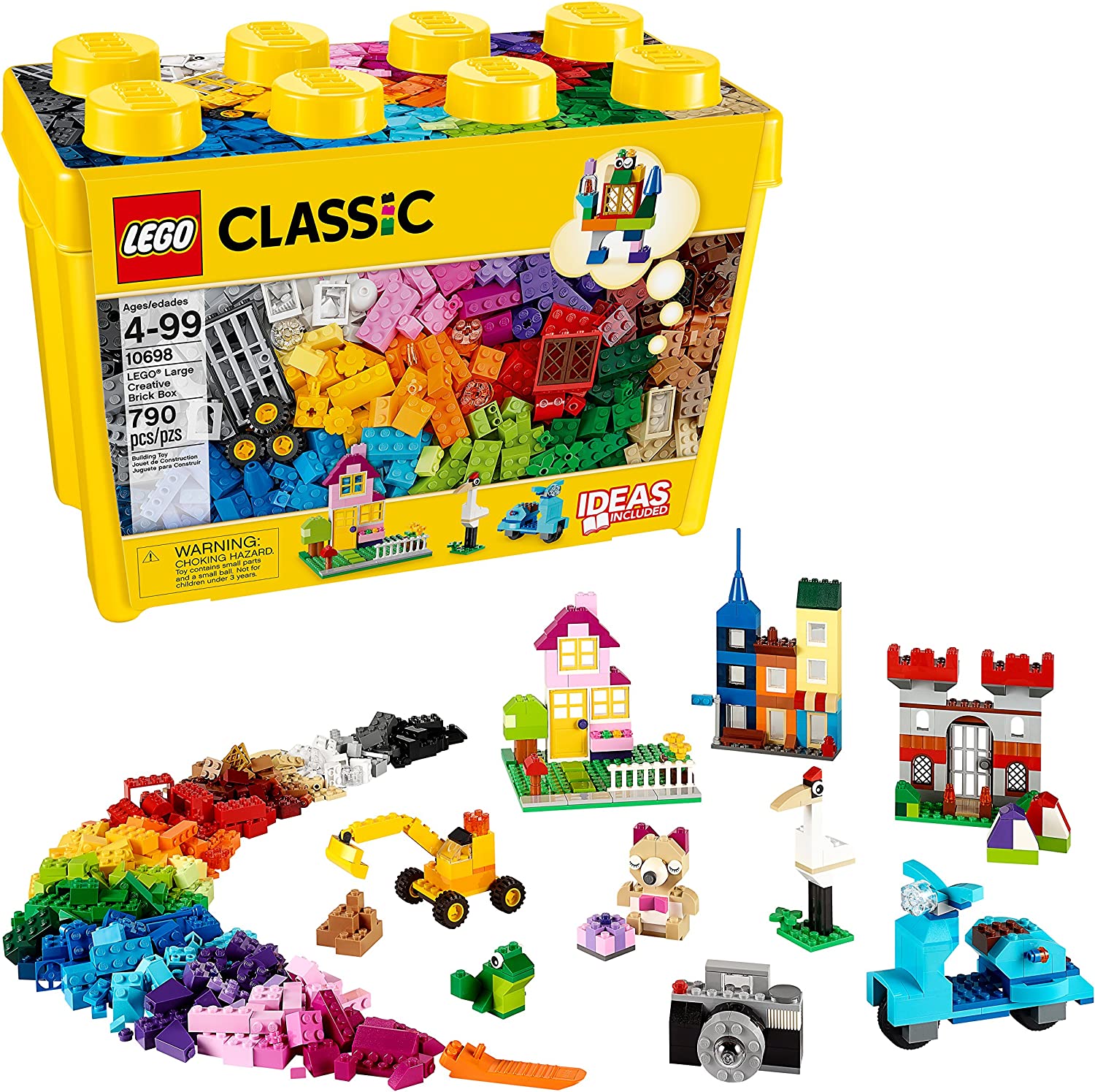 Lego Classic Caja Grande De 790 Fichas 10698